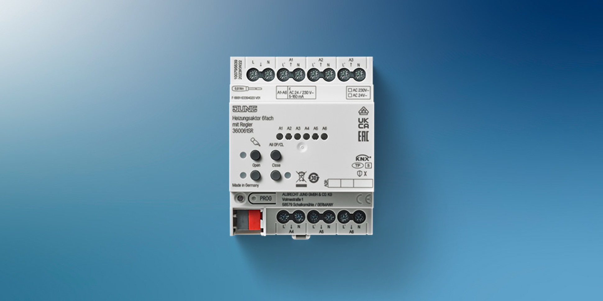 KNX Heizungsaktor 6-fach bei EMELTEC Elektrotechnik in Pyrbaum