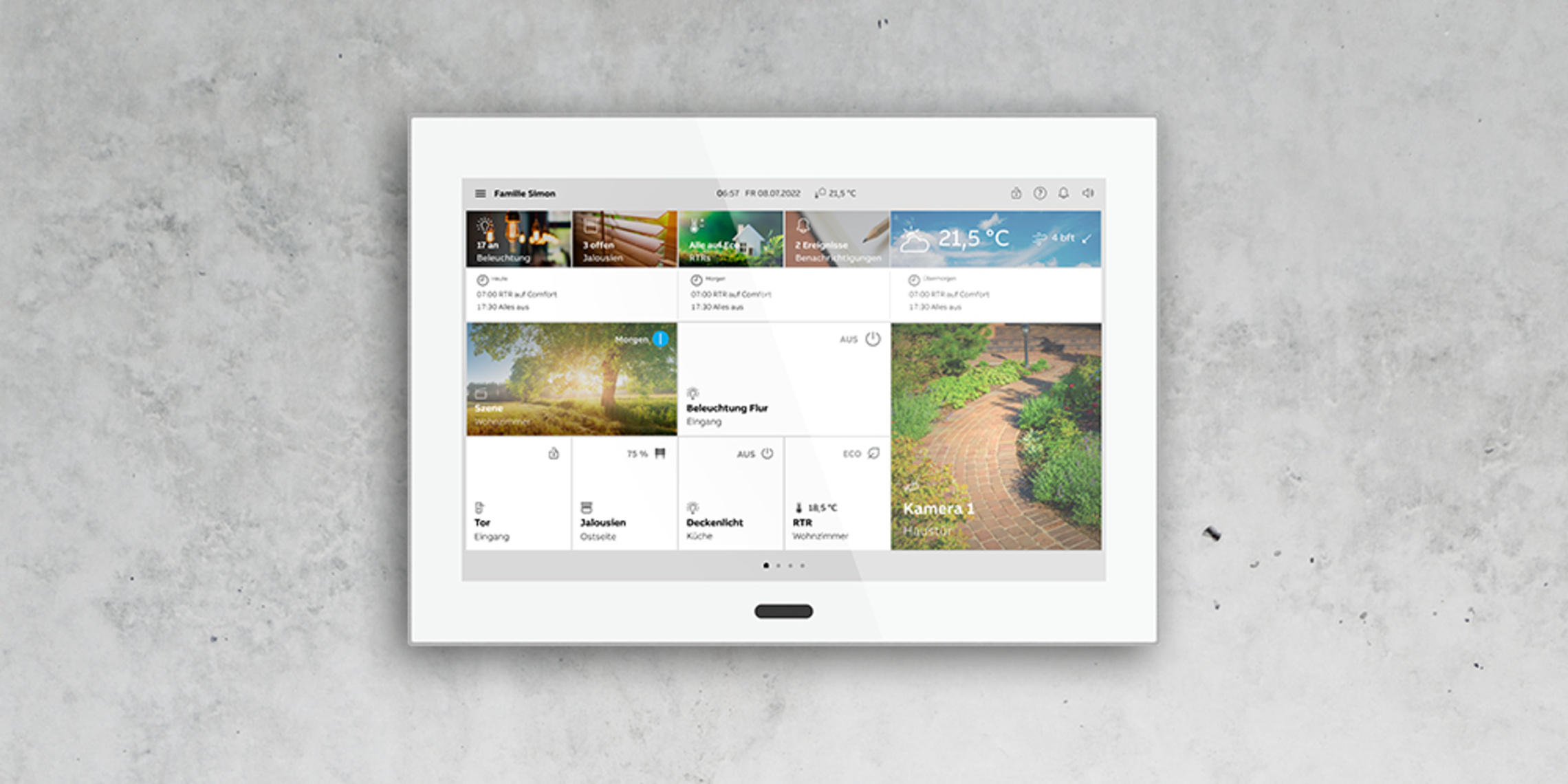 Busch-SmartTouch 10“ bei EMELTEC Elektrotechnik in Pyrbaum